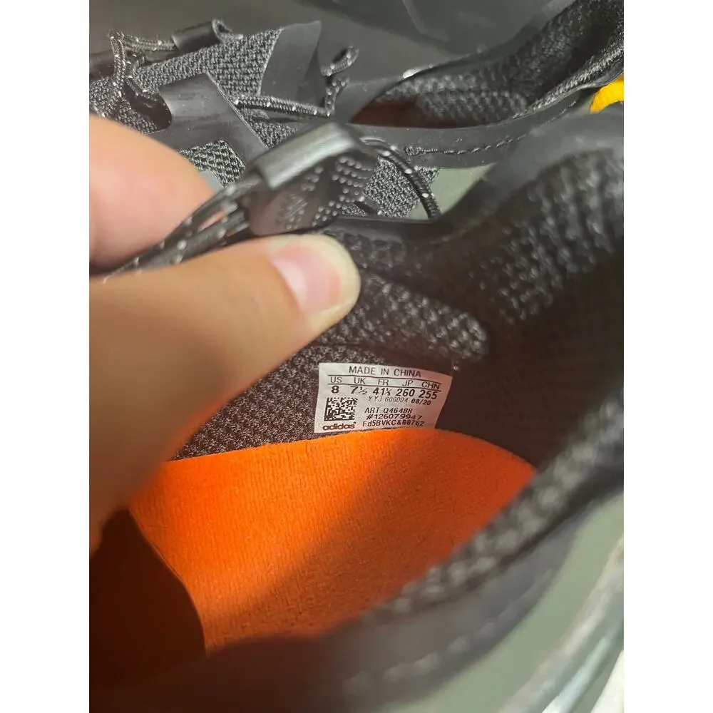 Adidas UltraBoost Winter.Rdy Black Signal Orange Men's Shoes Sneakers‎ Size 8